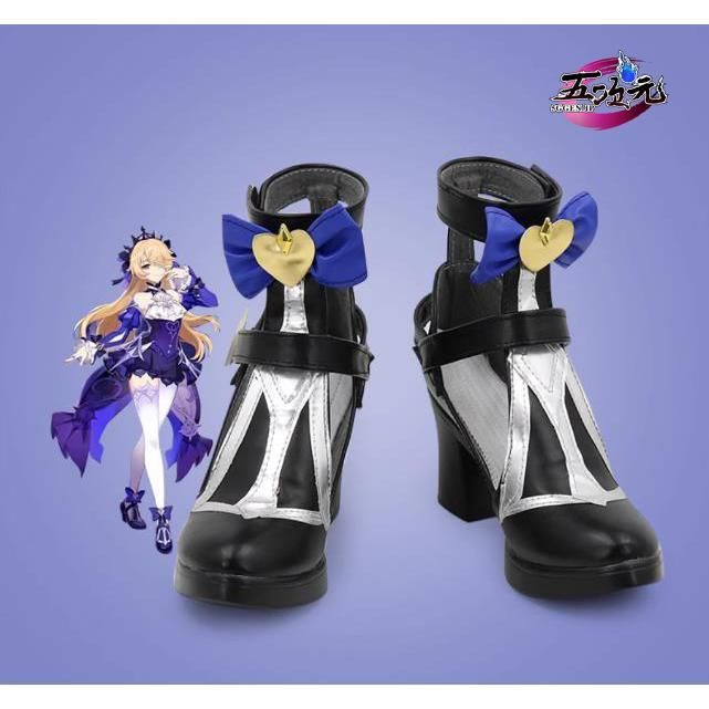 高品質 五次元 原神 コスプレ フィッシュル 極夜真夢 靴 お買い得