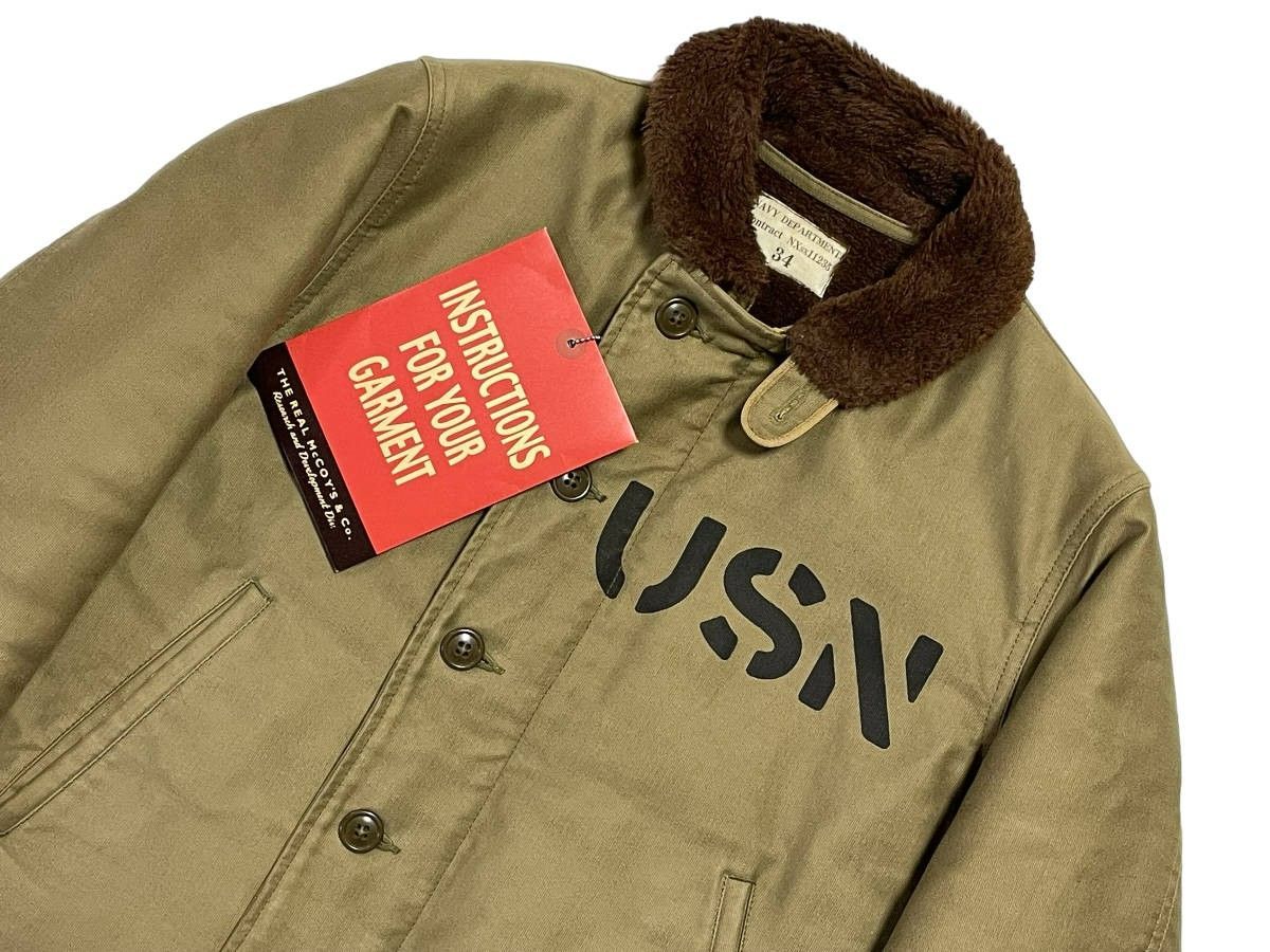 サイズ34 THE REAL McCOY'S リアルマッコイズ N-1 DECK JACKET