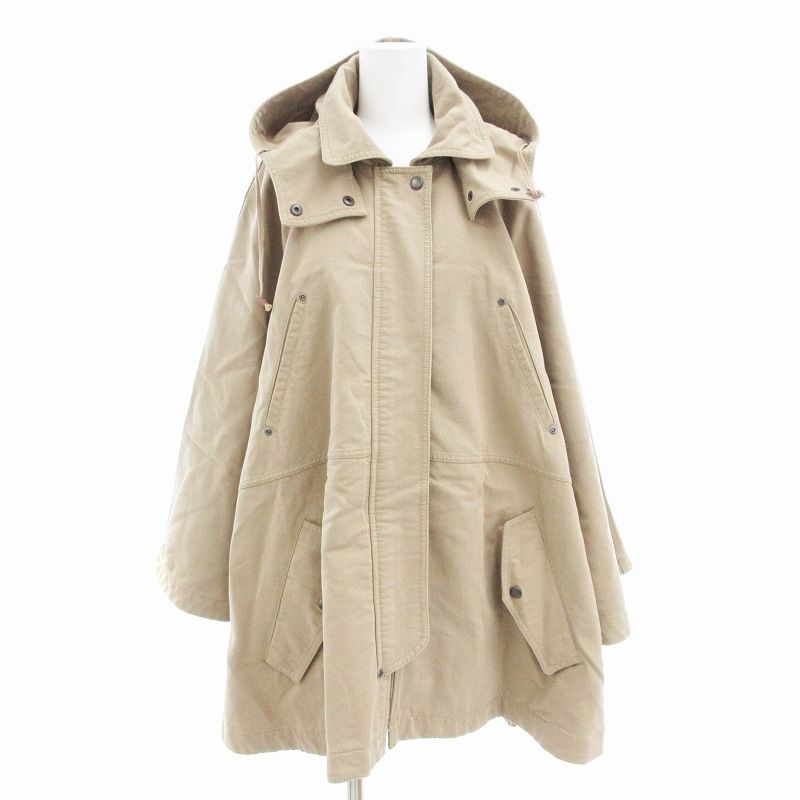 【美品】コントワーデコトニエ　2way ケープ コート ポンチョ　定価4.5万 コントワーデコトニエ COMPTOIR DES COTONNIERS 美品 ポンチョ