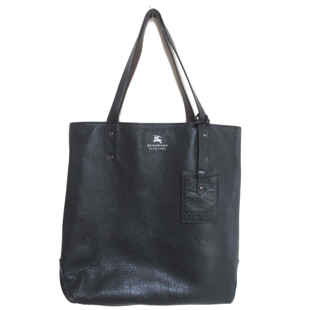 美品 BURBERRY BLACK LABEL バーバリーブラックレーベル レザー 