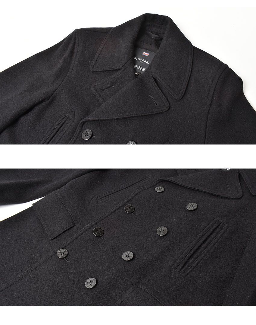 グローバーオール コート MC7690 メンズ チャーチル ピーコート