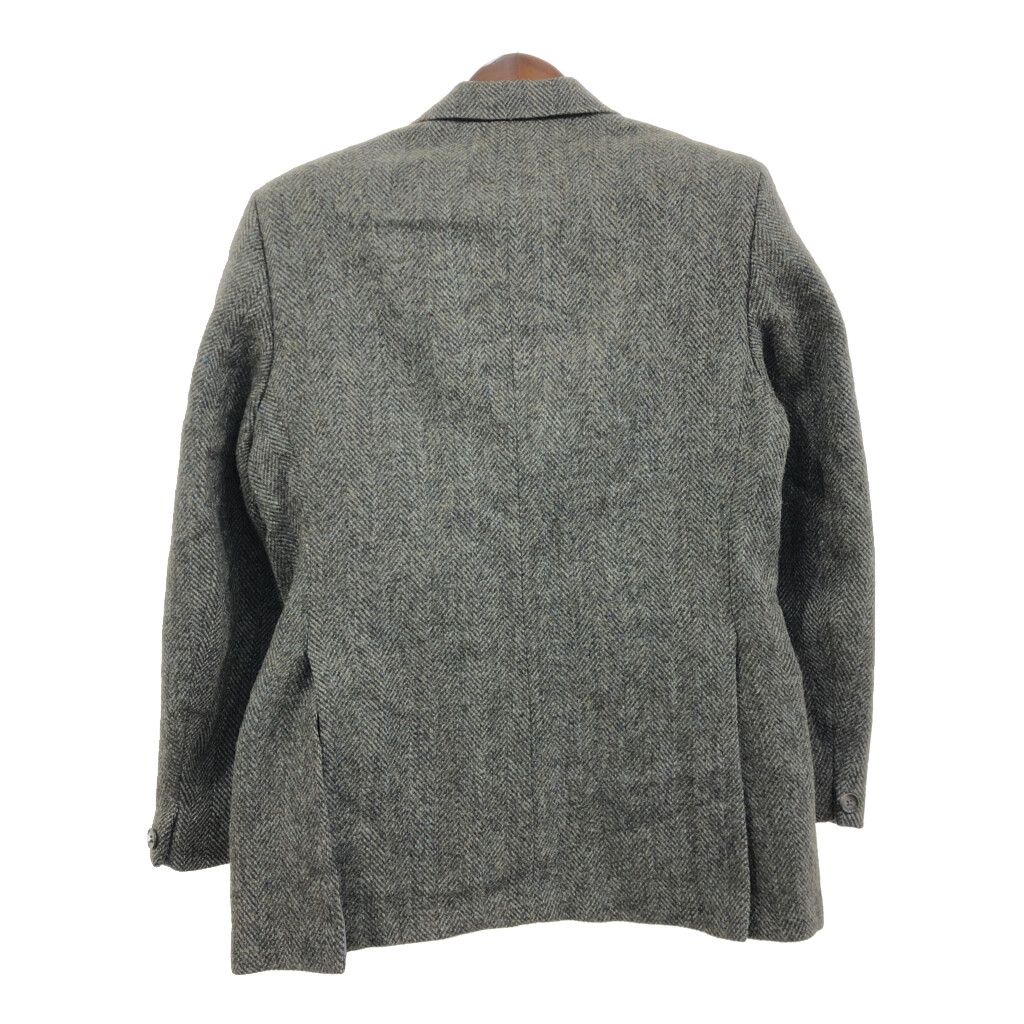 60年代 イングランド製 Harris Tweed ハリスツイード ヘリンボーン テーラードジャケット ヴィンテージ (メンズ S) 中古 古着 Q7894