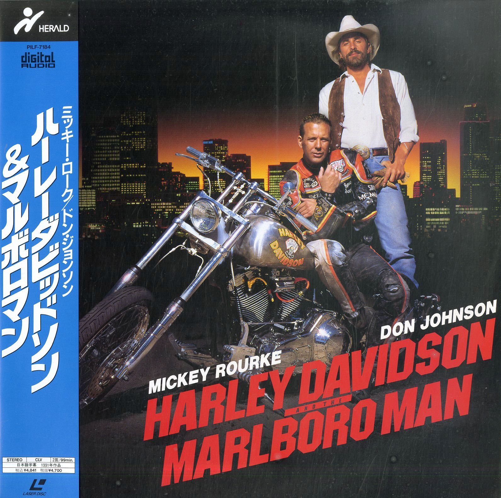 LD1枚 / ミッキー・ローク / ハーレーダビッドソン&マルボロマン