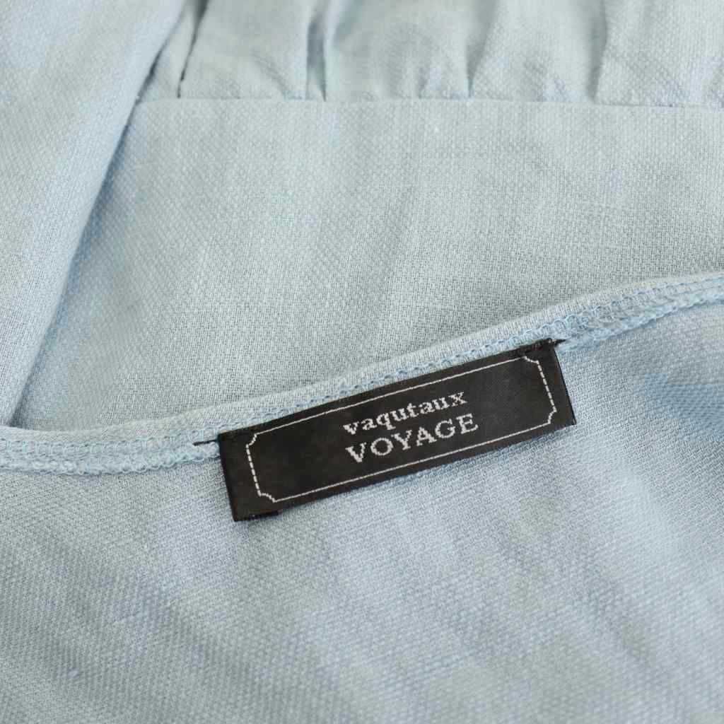 vaqutaux voyageヴァクトーヴォヤージュ 長袖ロングワンピース ヴァクトーヴォヤージュ vaqutaux voyage ロングスリーブ