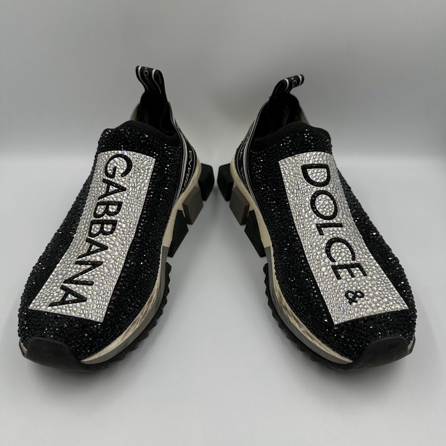 Dolce & Gabbana スニーカー　ソレント　ラインストーン Dolce & Gabbana ラインストーンは、ソレントスニーカーを装飾