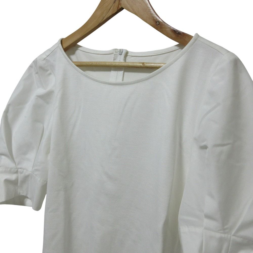 ☆フォクシーNY白襟パフスリーブカットソー42833Baille Top 40☆ ☆フォクシーNY白襟パフスリーブカットソー42833Baille Top 40