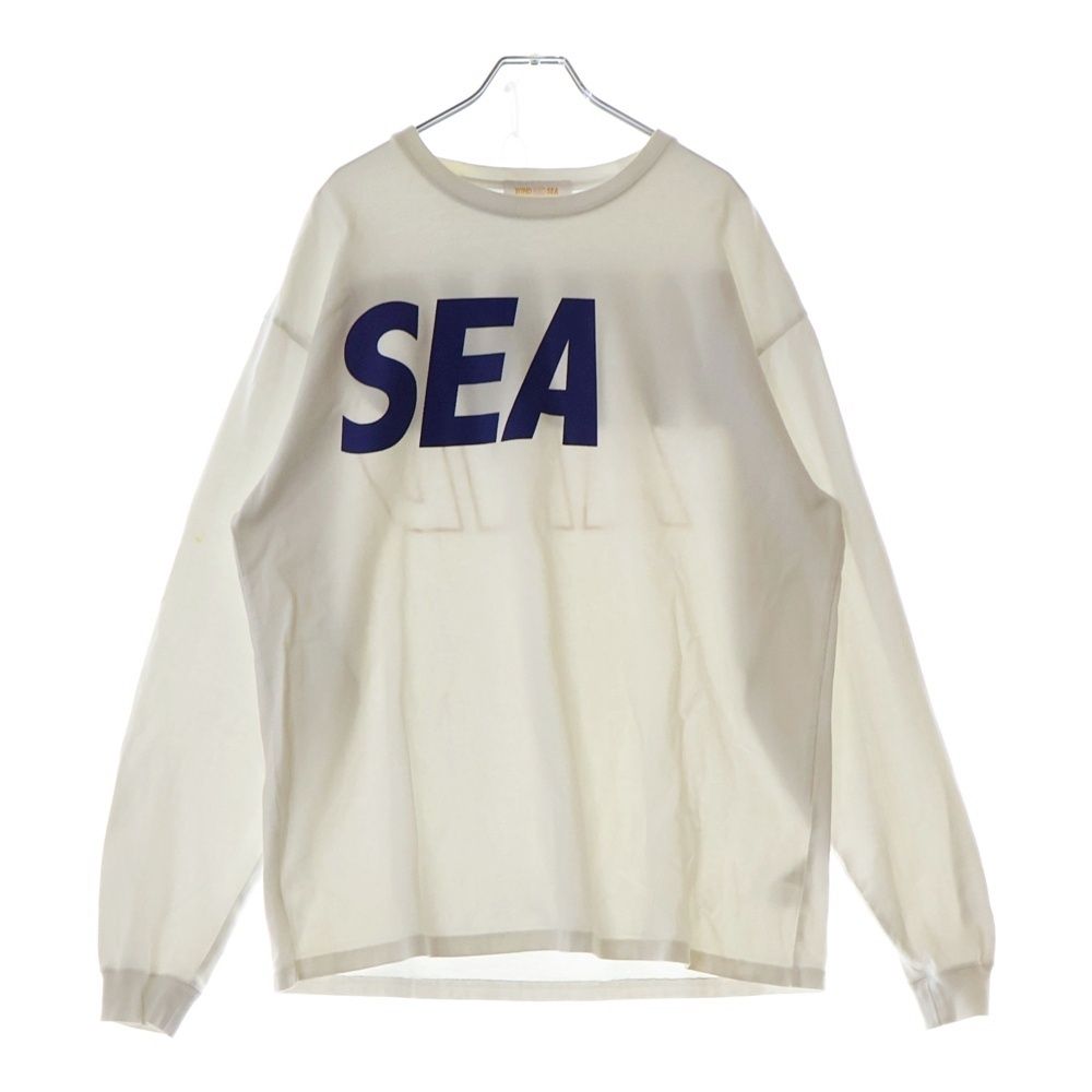 wind and sea ロンT Tシャツ　長袖　ウインダンシー 新品 WIND AND SEA ウインダンシー 長袖 ロンT ホワイト 未着用