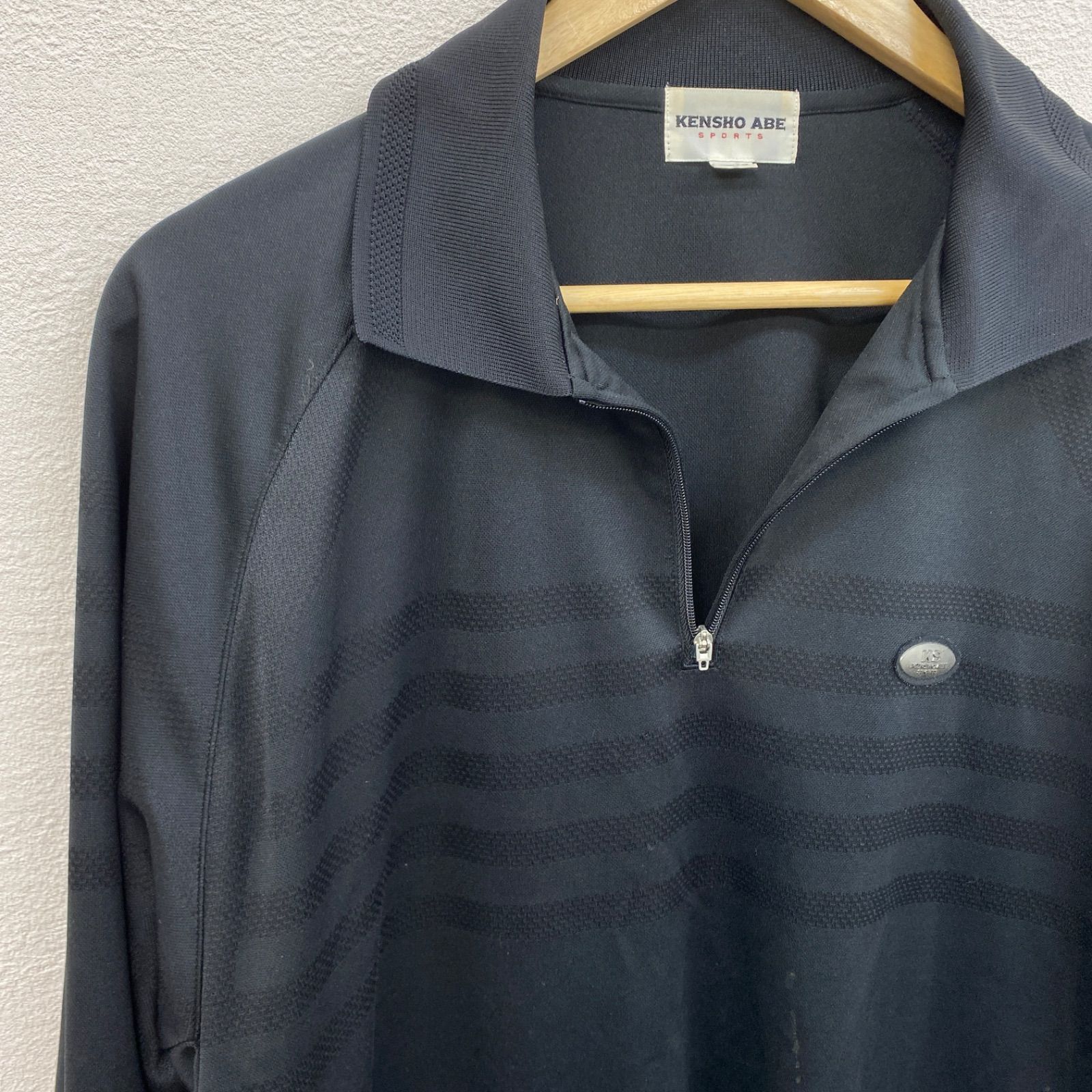 KENSHO ABE SPORTS ケンショウアベスポーツ 長袖ポロシャツ サイズL 