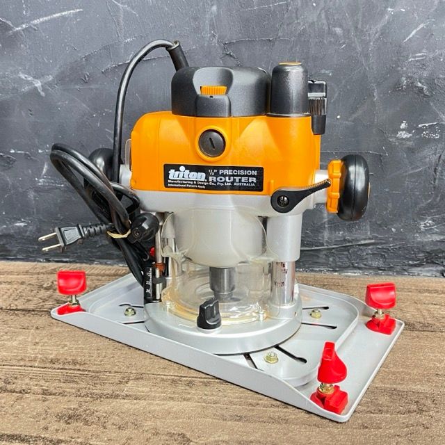 高性能ルーター 動作保証 Triton トリトン TRJ001 100V 50|60Hz 木工用ルータ 1|2 PRECISION ROUTER | 513928