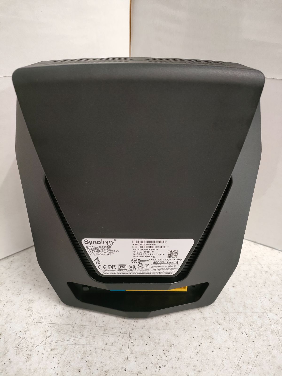 Synology 多機能デュアルバンド Wi-Fi 6 ルーター WRX560 CHRISTIANNAURATH_COM_BR