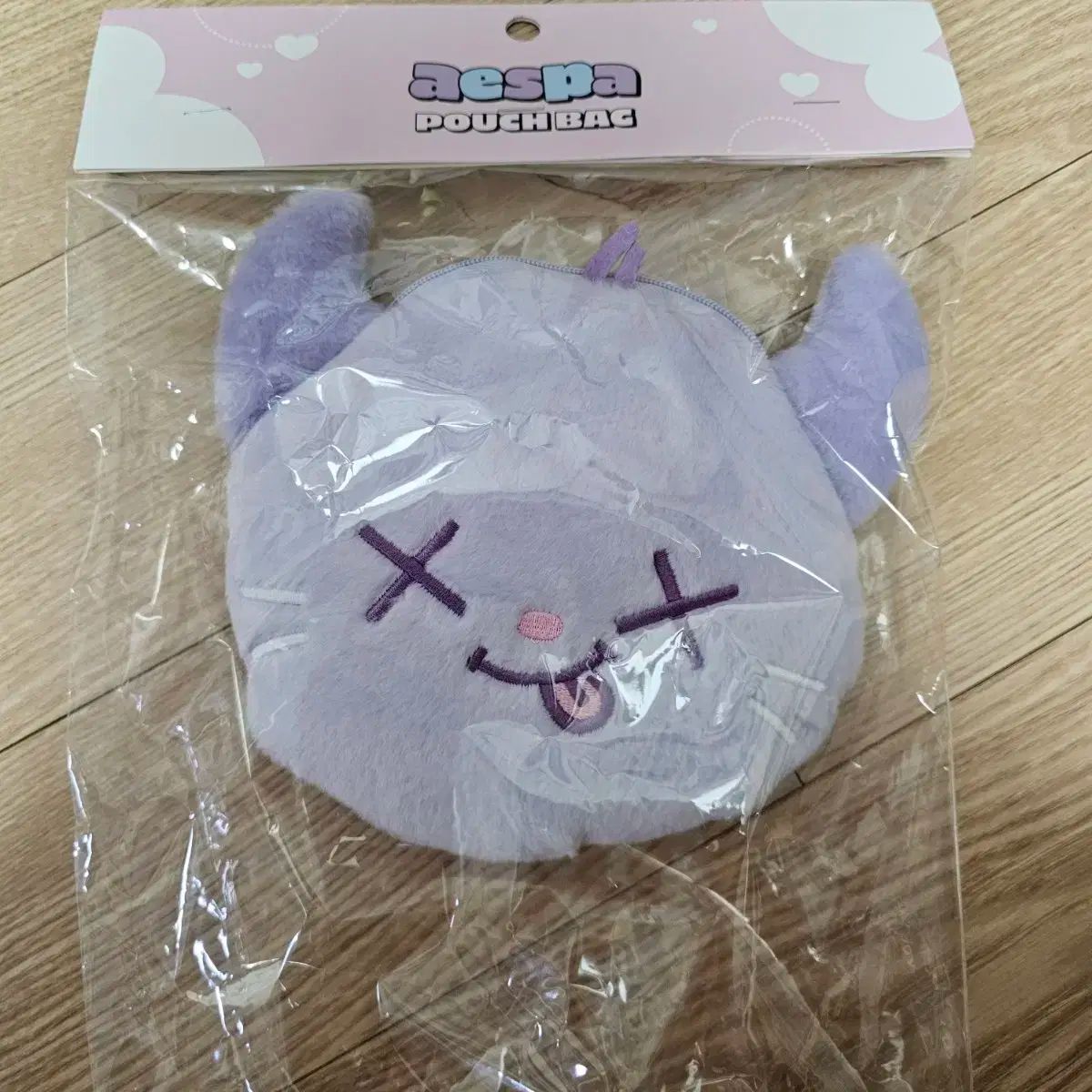 aespa ニンニン　NINGNING エコバッグ(フォトカード付き) 未開封 aespa(エスパ) ニンニン(NINGNING) ハルマゲドン ネックレス