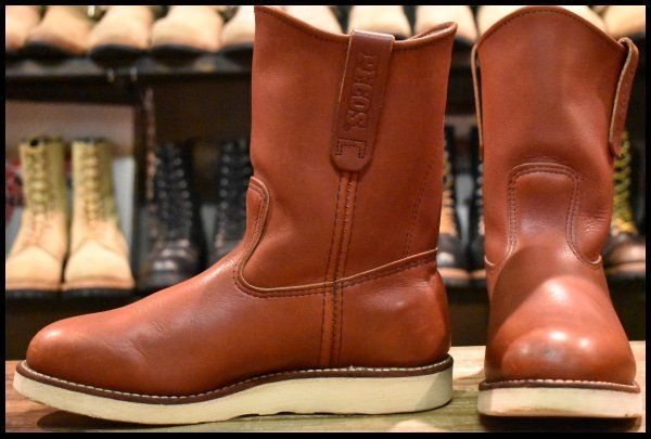 8.5D 良品 羽タグ 02年】レッドウィング 8131 アイリッシュセッター 赤