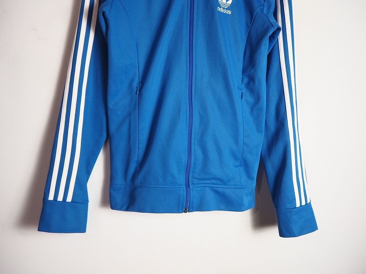 アディダス　トラックトップ　トレフォイル　ロイヤルブルー adidas Originals アディダス ジャージ トレフォイル FC