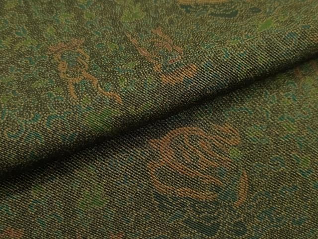 平和屋本店□極上 重要無形文化財 人間国宝 中村勇二郎 江戸小紋 獅子