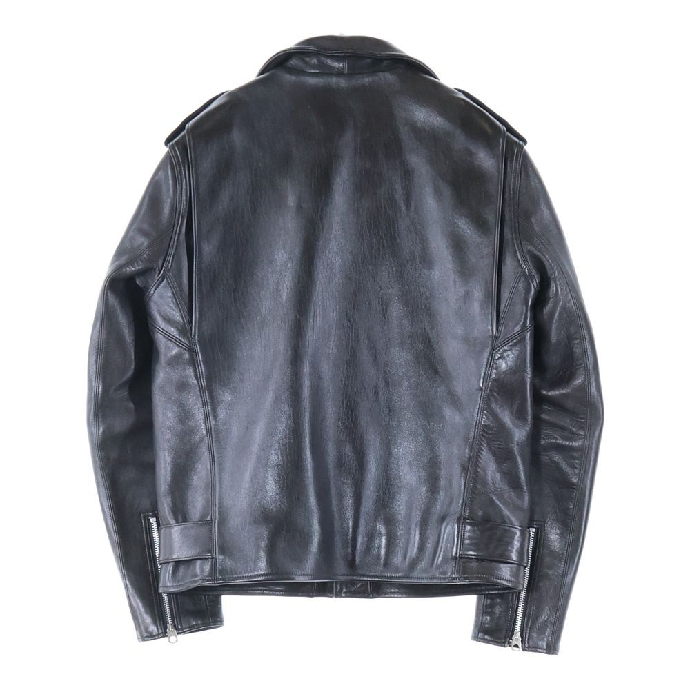 FINE CREEK LEATHERS ファインクリークレザーズ Leon The Nostar レオンザノースター ダブルライダースジャケット 馬革 ブラック