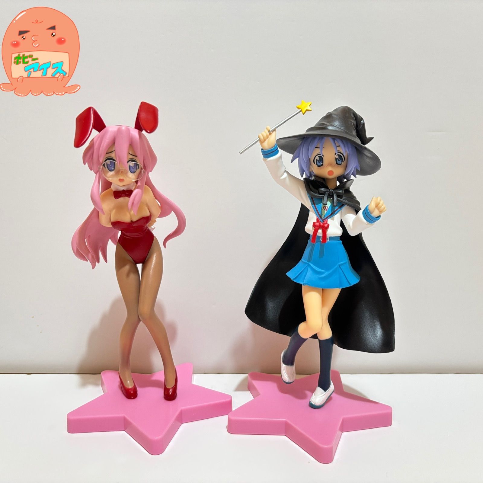 らきすた　柊つかさ　高良みゆき　エクストラコスプレフィギュア　バニー【2体セット】