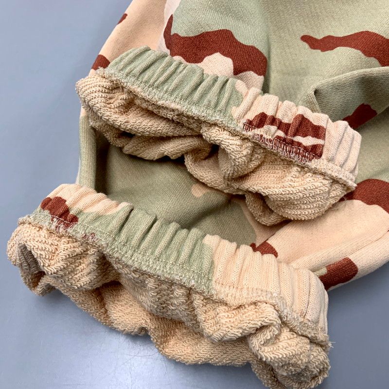 中古品】 DENIM TEARS TAN CAMO COTTON WREATH SWEATPANT DESERT STORM