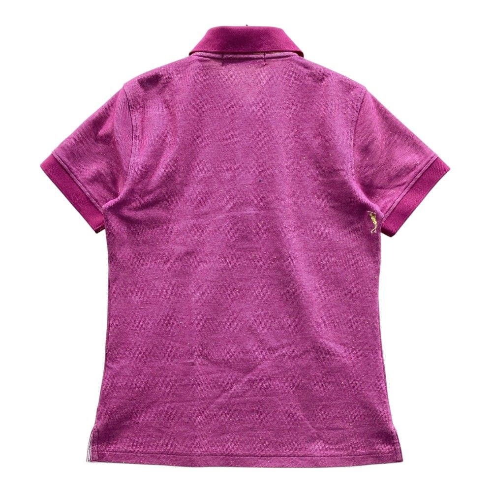 サイズ S MARK-LONA マークアンドロナ 半袖ポロシャツ パープル系 240101535640 ゴルフウェア レディース ストスト