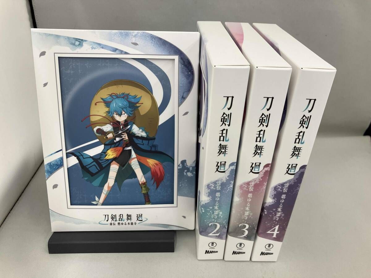 全4巻セット アニメ 刀剣乱舞 廻 -虚伝 燃ゆる本能寺- 第一~四巻