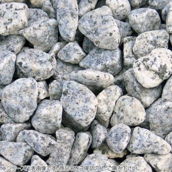 マツモト産業 ヤマト天然砂利・玉砂利 庵治 5分(14～20mm)内外 18kg