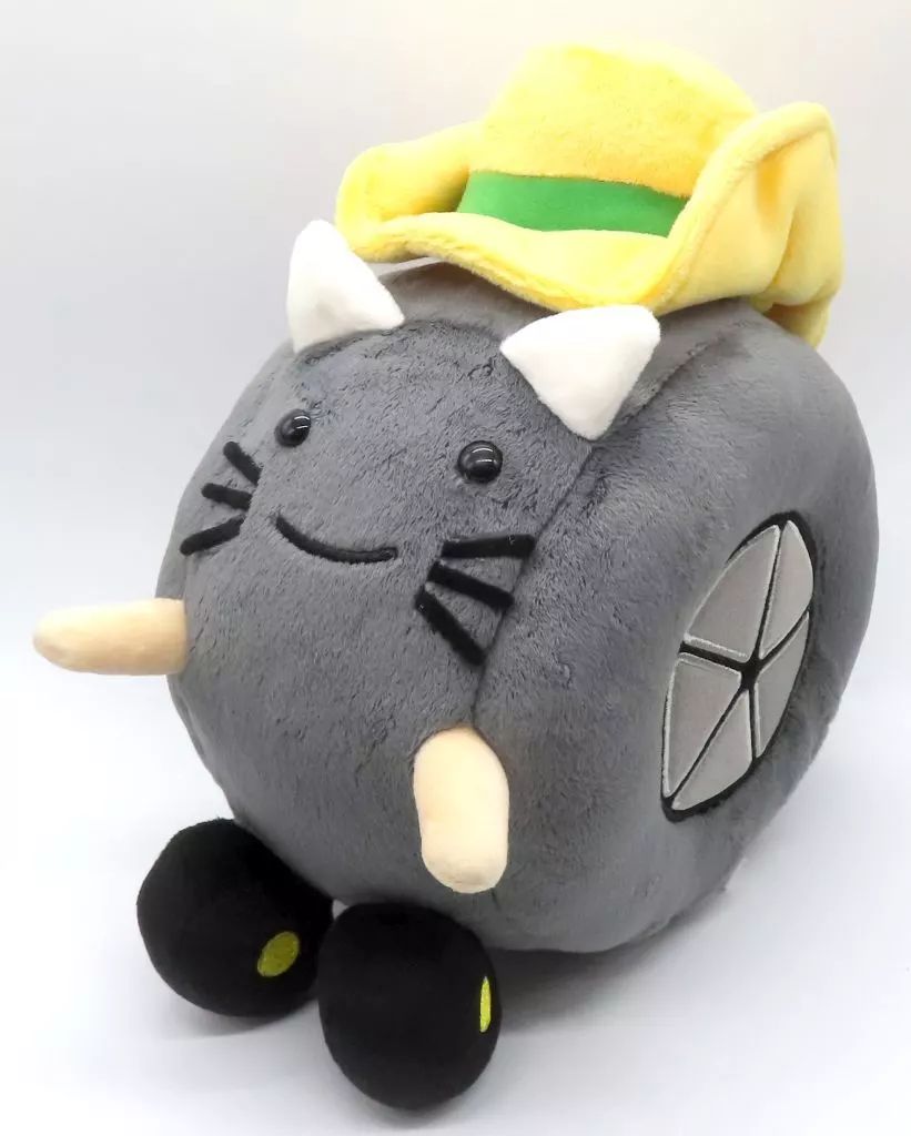 イエローハットのぬいぐるみ 非売品 イエローハット ハットにゃん マルチスタンド ぬいぐるみ