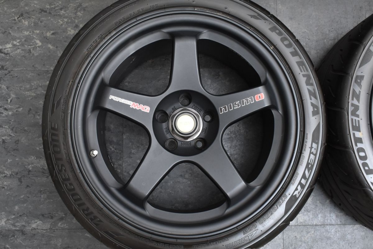 マグネシウムホイール 超希少 マグネシウム鍛造】NISMO LM GT MAG 18in 10J +20 PCD114.3