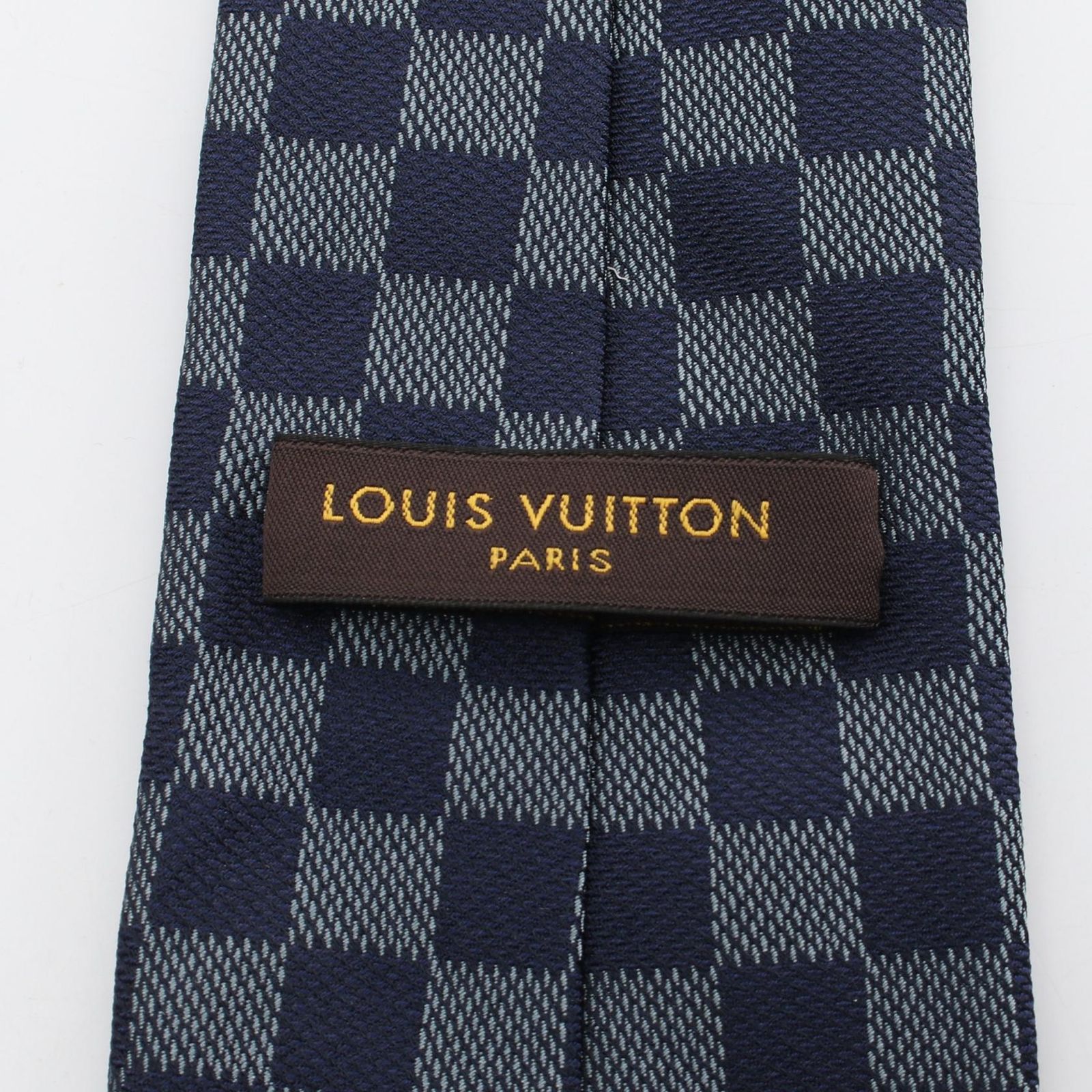 ルイ・ヴィトン LOUIS VUITTON ネクタイ クラヴァット ダミエ