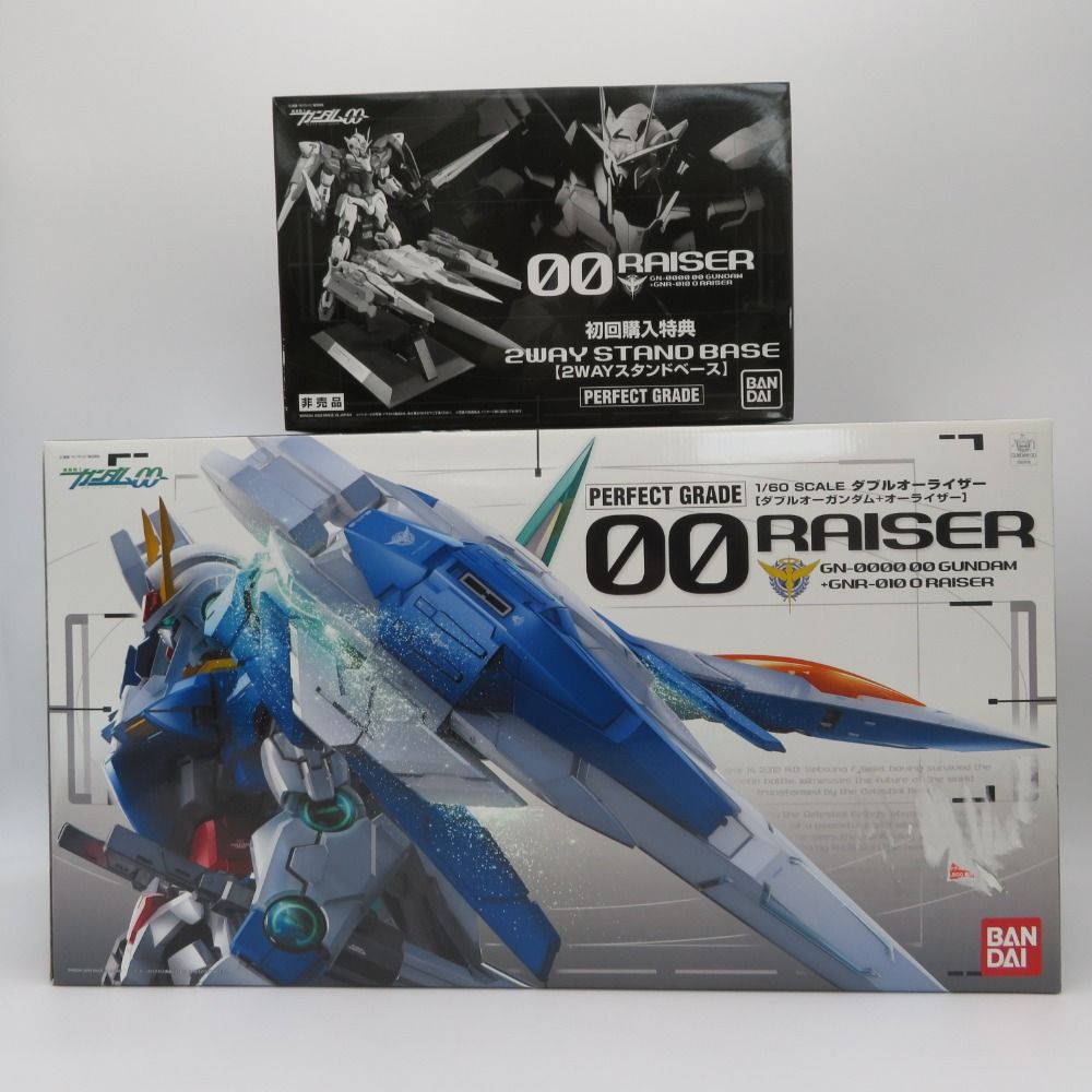 未組立 1/60 PG GN-0000+GNR-010 ダブルオーライザー 初回購入特典付き BANDAI バンダイ プラモデル 未組立品 - メルカリ