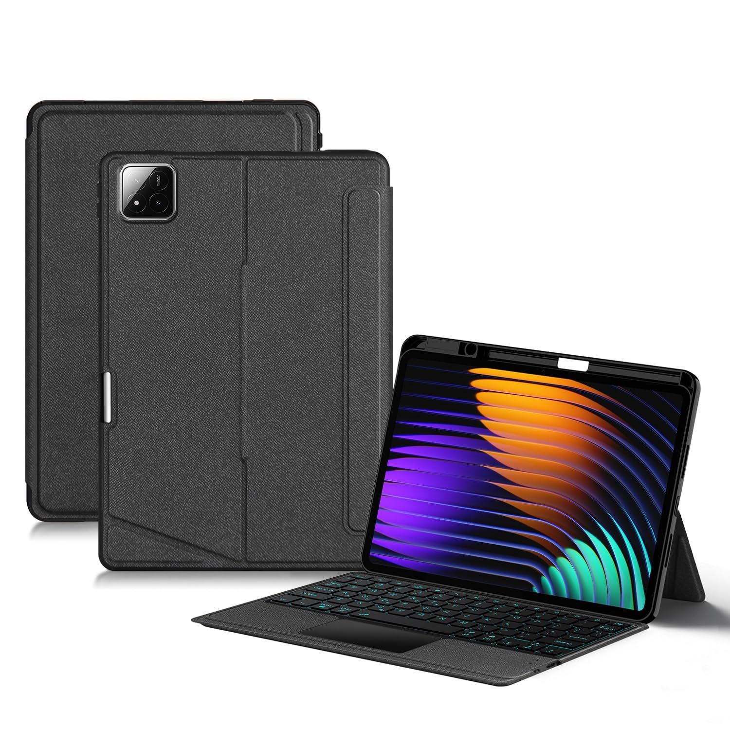 Size:Xiaomi Pad 6/6 Pro_Color:黒灰 縦/横置き対応 Xiaomi Pad