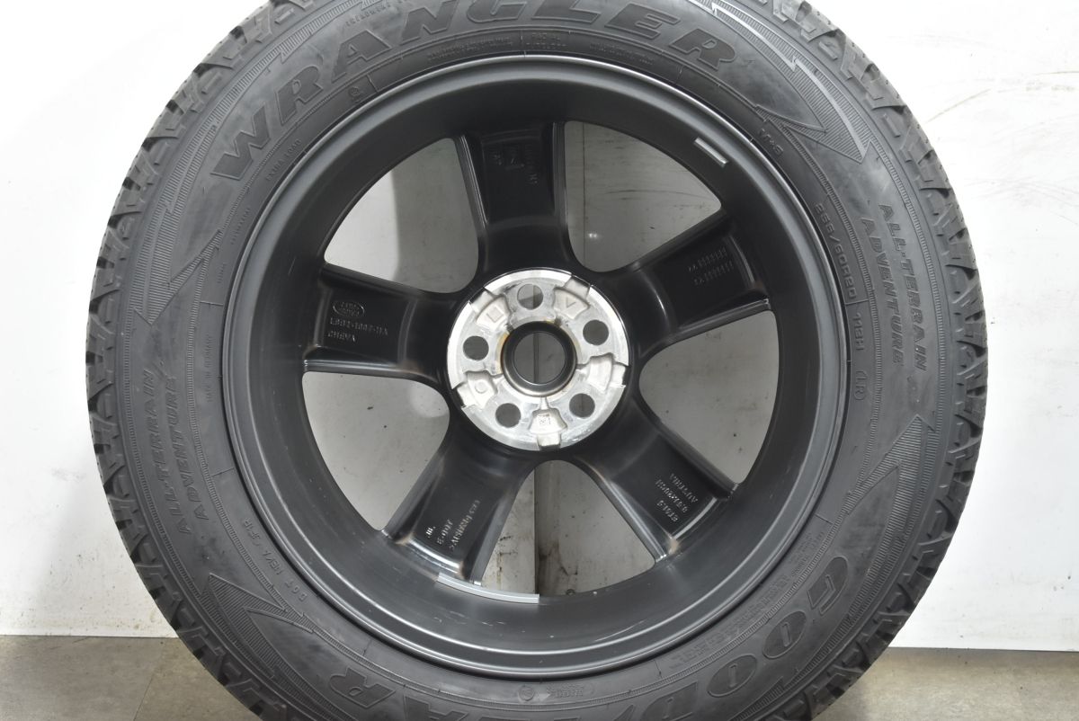 バリ溝 ランドローバー ディフェンダー 純正 20in 8.5J 41.5 PCD120 製 グッドイヤー 255 60R20 品番 L8B2-1007-HA TRITUETUBI_COM