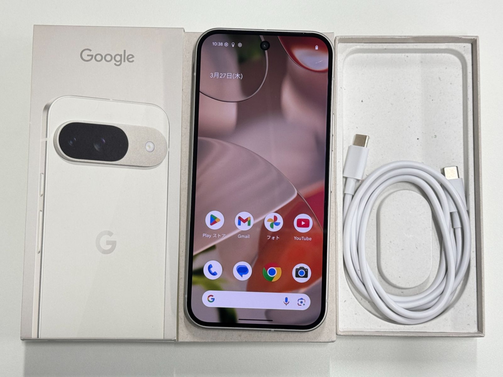 中古美品】Google Pixel 9a ホワイト 128GB 中古 Aランク] 美品 SIM