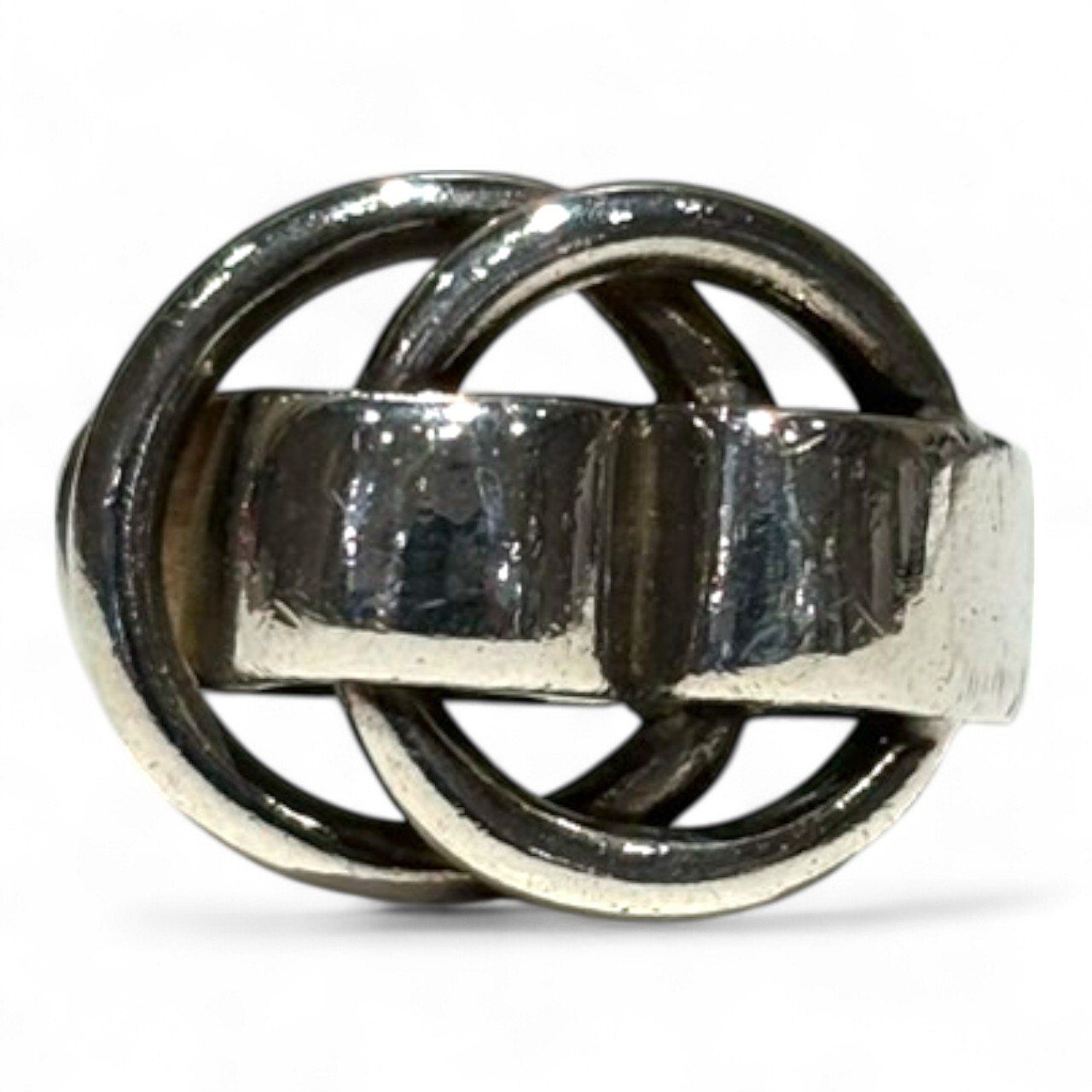 HERMES (エルメス) OLD/VINTAGE Deux Anneaux Ring ドゥザノー リング