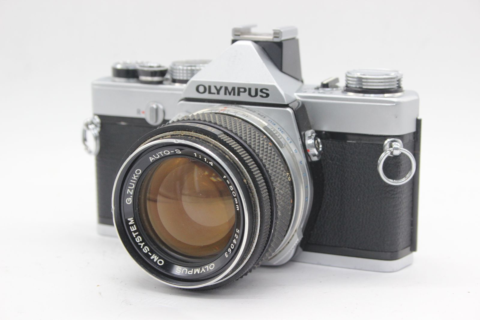 【返品保証】 オリンパス Olympus OM-1 OM-System G.Zuiko Auto-s 50mm F1.4 ボディレンズセット  s4424 返品保証】 オリンパス Olympus OM-1 OM-System G.Zuiko Auto-s