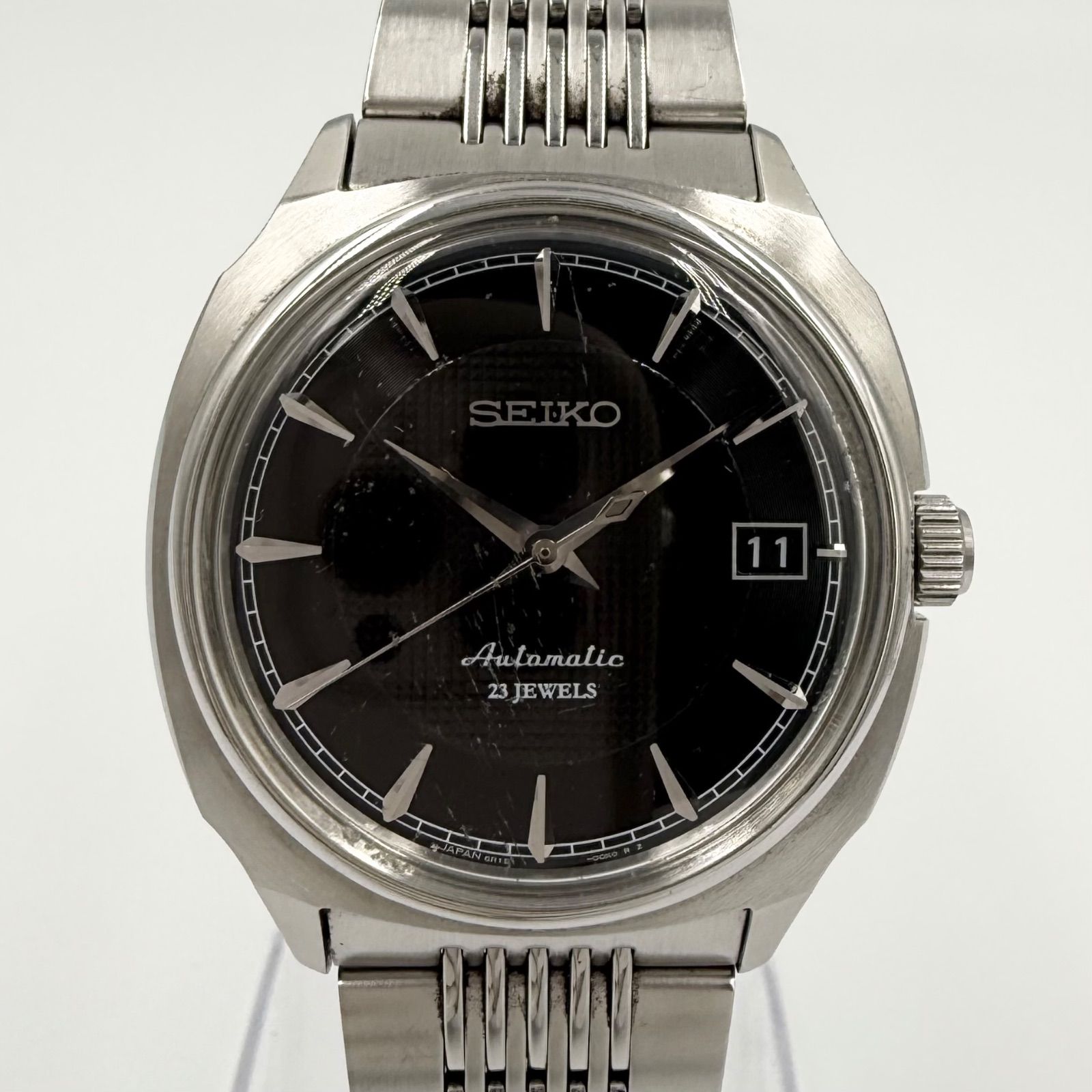 セイコー メカニカル 6R15-01C0 SS 自動巻き メンズ 時計 SEIKO