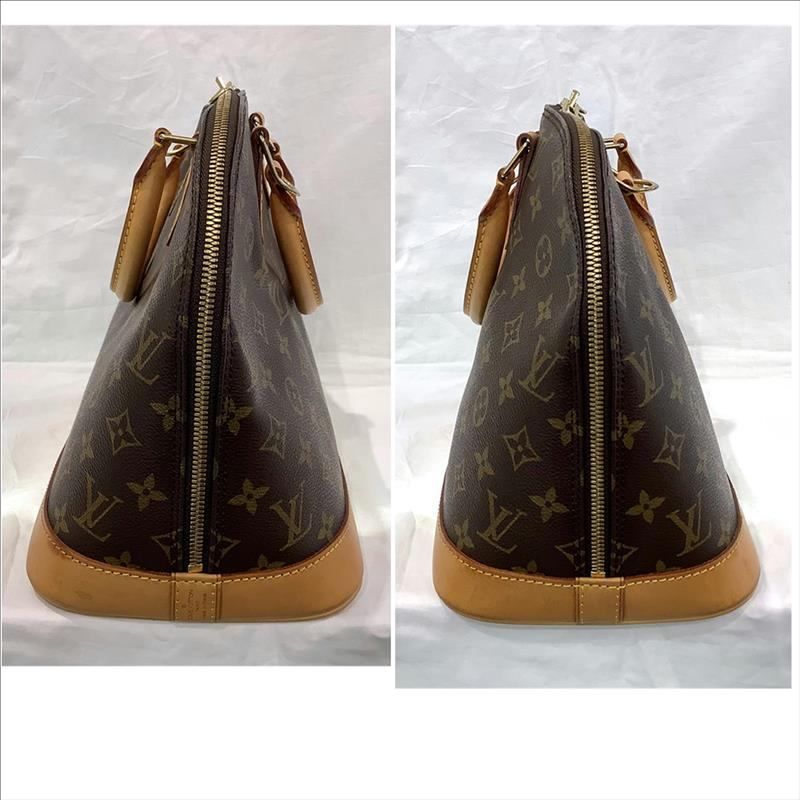 ルイ・ヴィトン（LOUISVUITTON）アルマ M51130 ハンドバッグ モノグラム 手提げ BA0946 南京錠＆鍵2つ【中古】KB-8811  - メルカリ