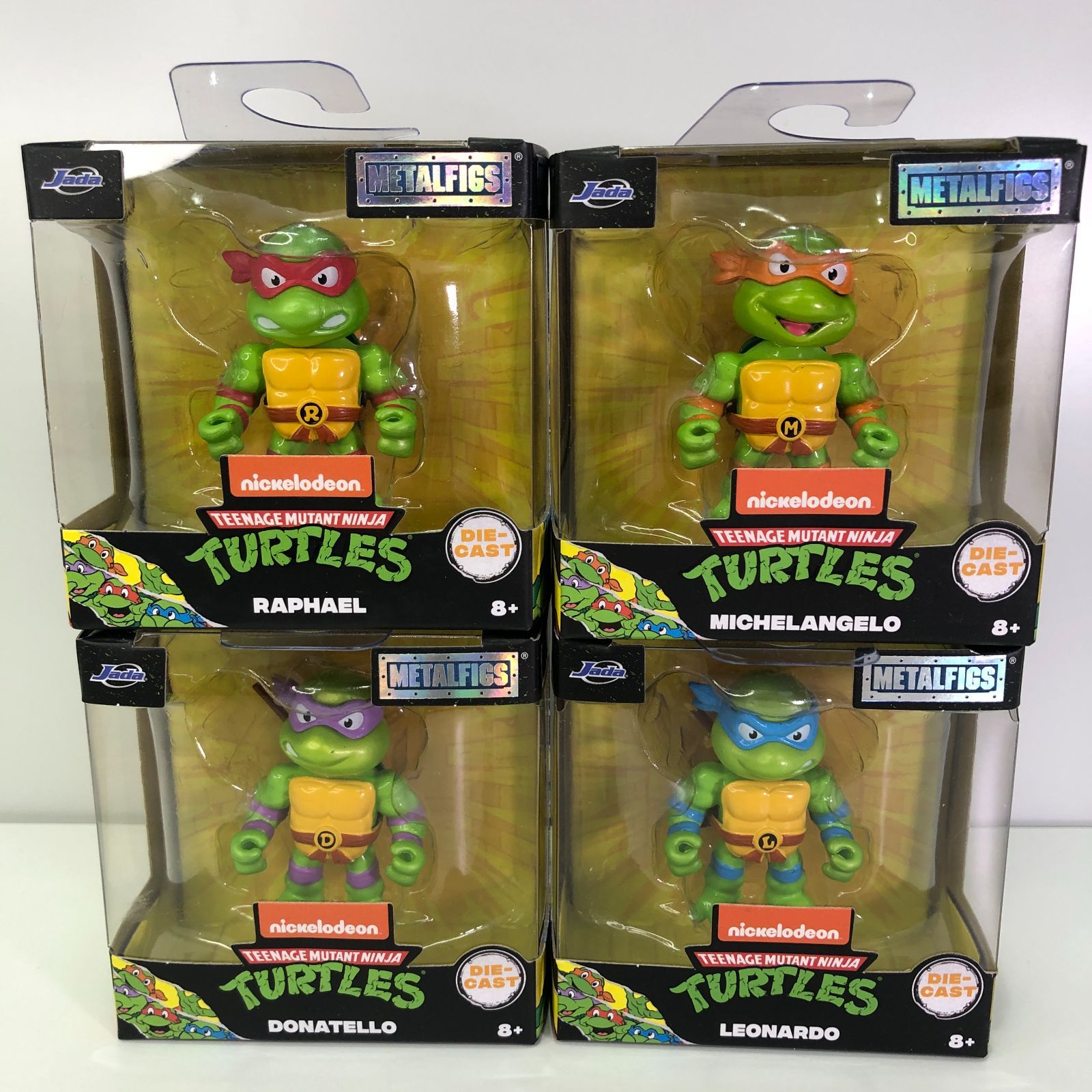 ミュータントタートルズ4体セット Jada METALFIGS|TMNT ミュータントタートルズ4体セット Jada METALFIGS|TMNT