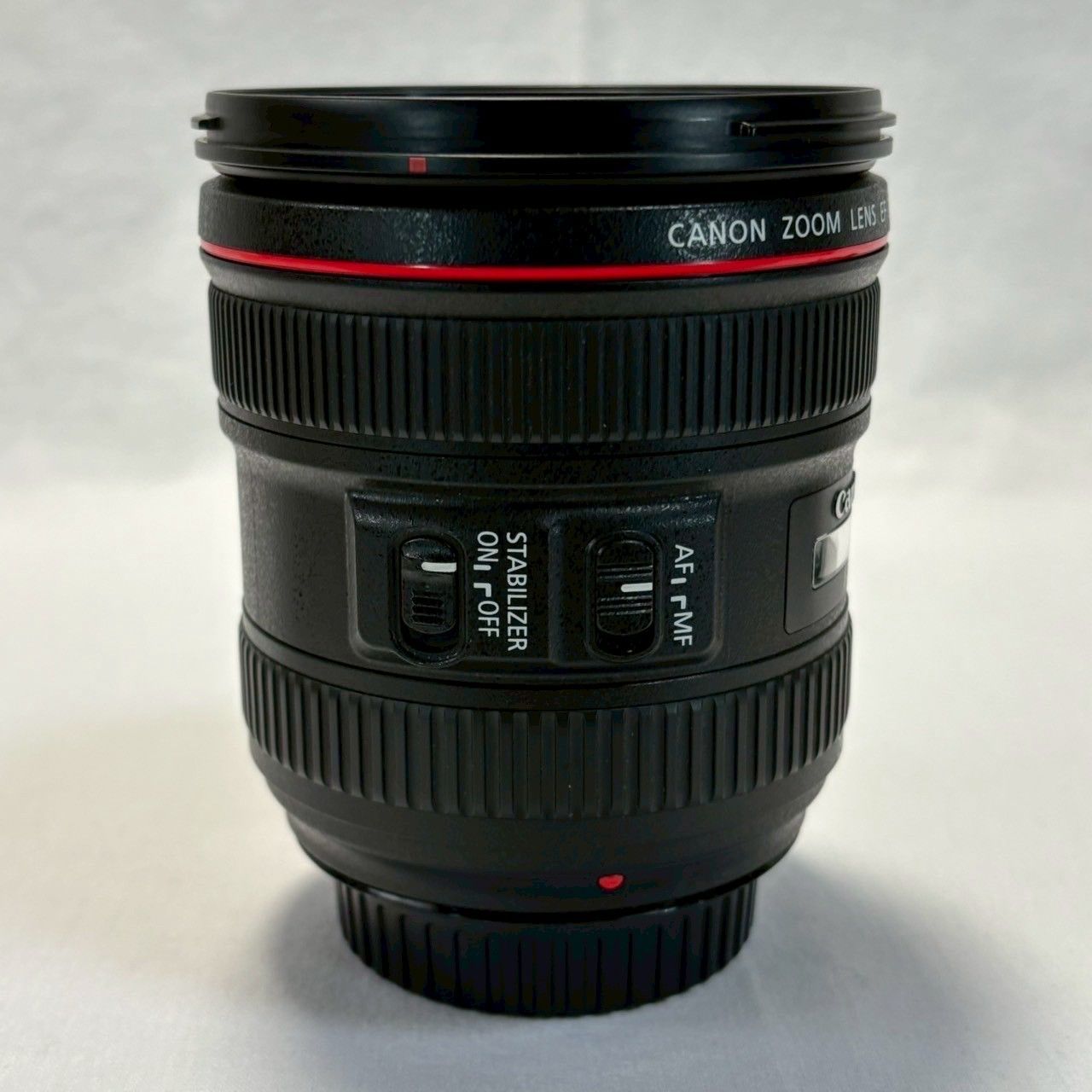 Canon|EF|24-70mm|F4L|IS|USM|フード|キャップ付|カビ|曇りなし|No.892