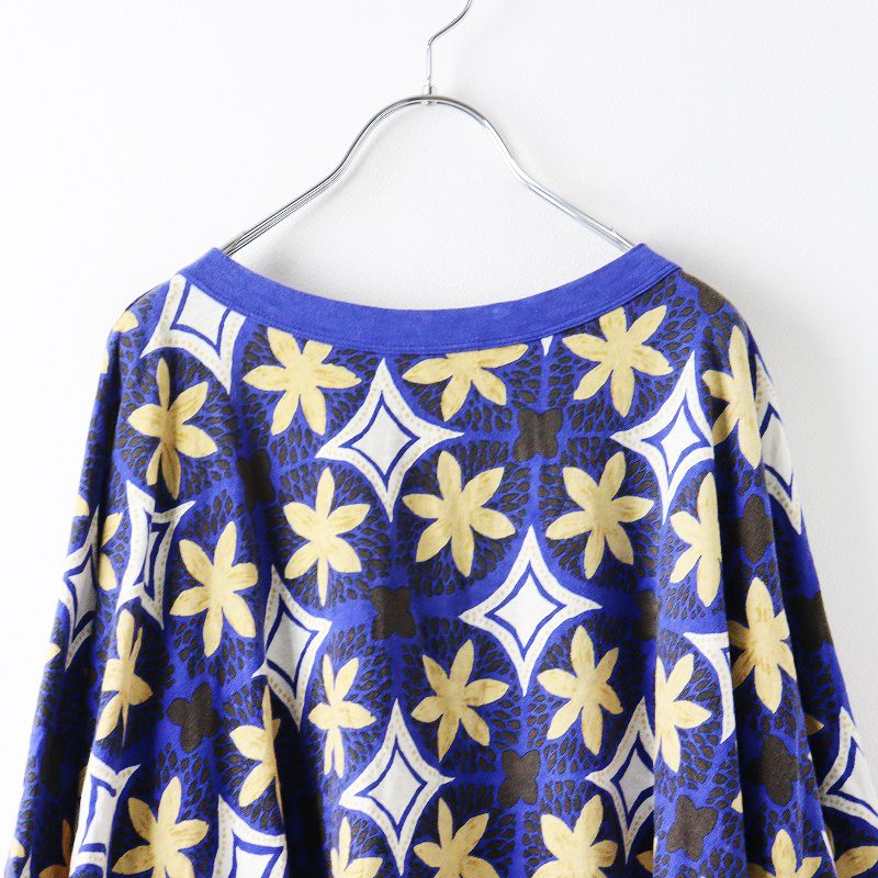 フォーティファイブアール 45R アフリカンフラワーBIG T-SHIRT 0  