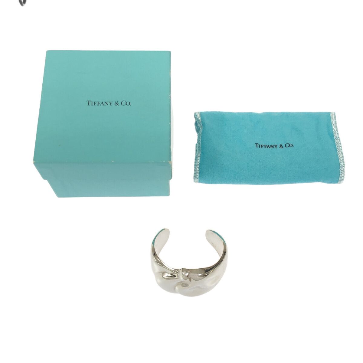 ティファニー TIFFANY & Co. シルバー 925 ワイド バングル