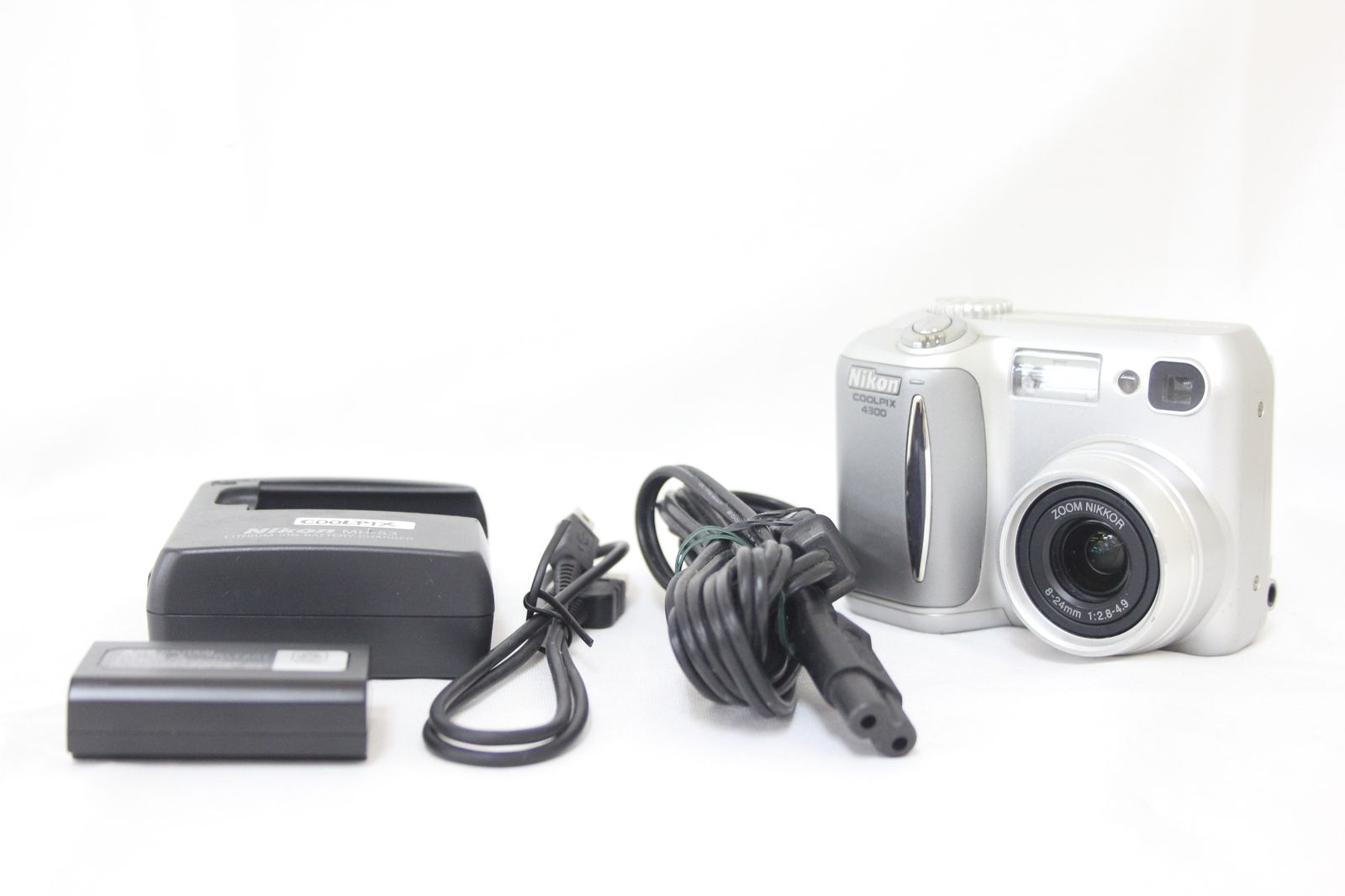 返品保証】 ニコン Nikon Coolpix E4300 バッテリー チャージャー付き 