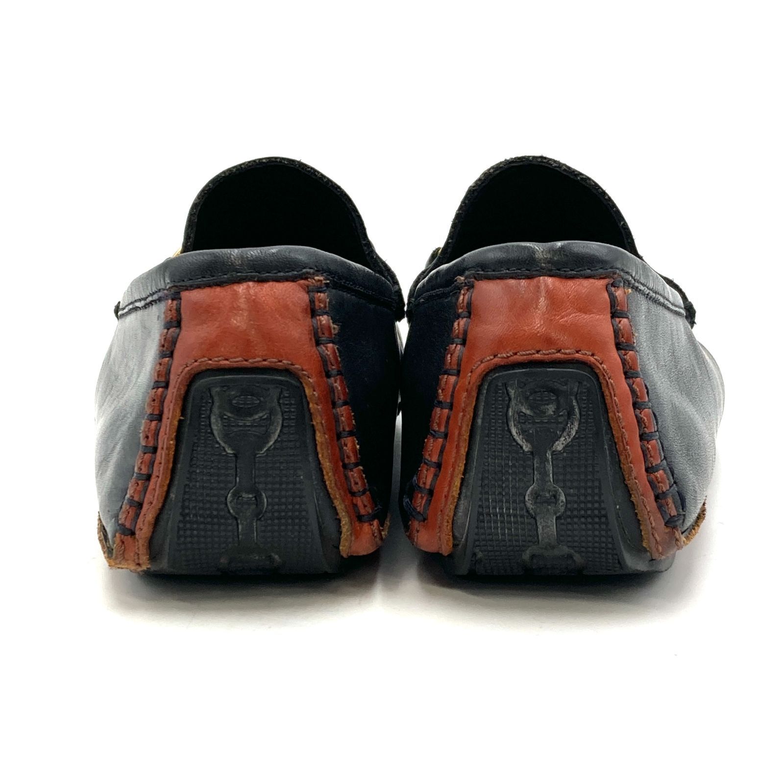 GUCCI グッチ ホースビット ドライビングシューズ 40 1/2 ブラック 