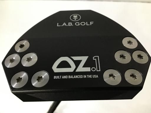L.A.B.GOLF L.A.B.GOLF OZ.1 BLACK 34インチ パター PT スチール フレックスその他 メンズ 男性用 右利き 右用 Bランク ゴルフクラブ
