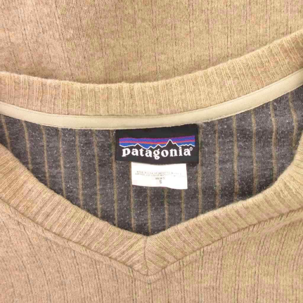 パタゴニア Patagonia 00s チャンネルウールVネックセーター ニット