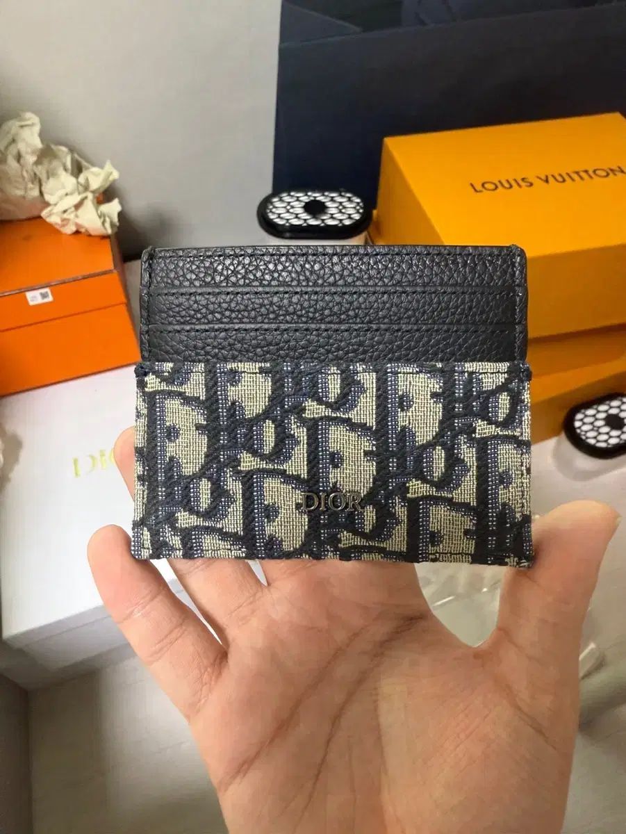 OS Dior ディオール オブリーク カード 財布
