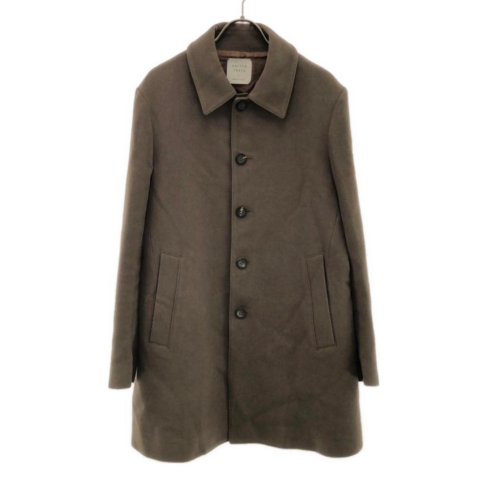 UNITED TOKYO ステンカラーコート オリーブ セール】【シリーズ累計