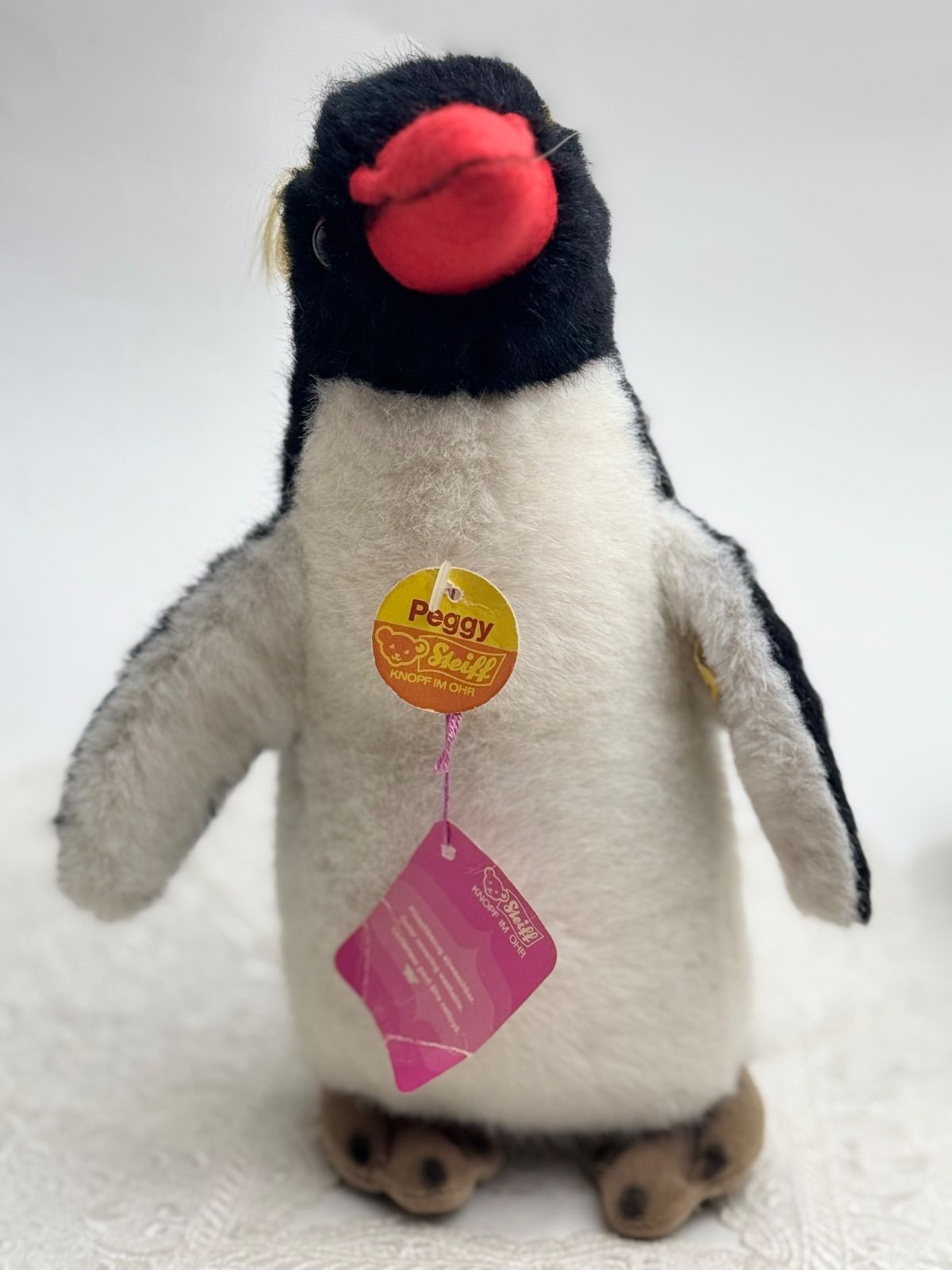 送料無料☆シュタイフ☆Peggy Penguin 27cm オールID's完品☆ペンギン