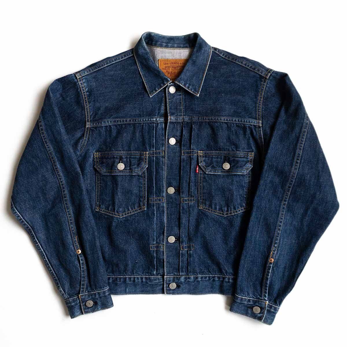 希少サイズ42/濃紺】 LEVI'S 【 507XX ビッグE デニムジャケット
