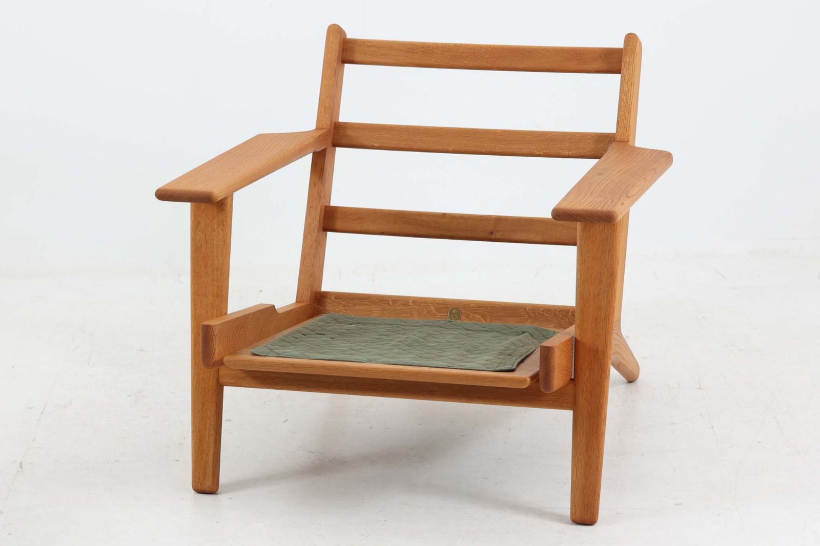 北欧家具ビンテージ GE290 シングルソファ オーク材 Hans J.Wegner