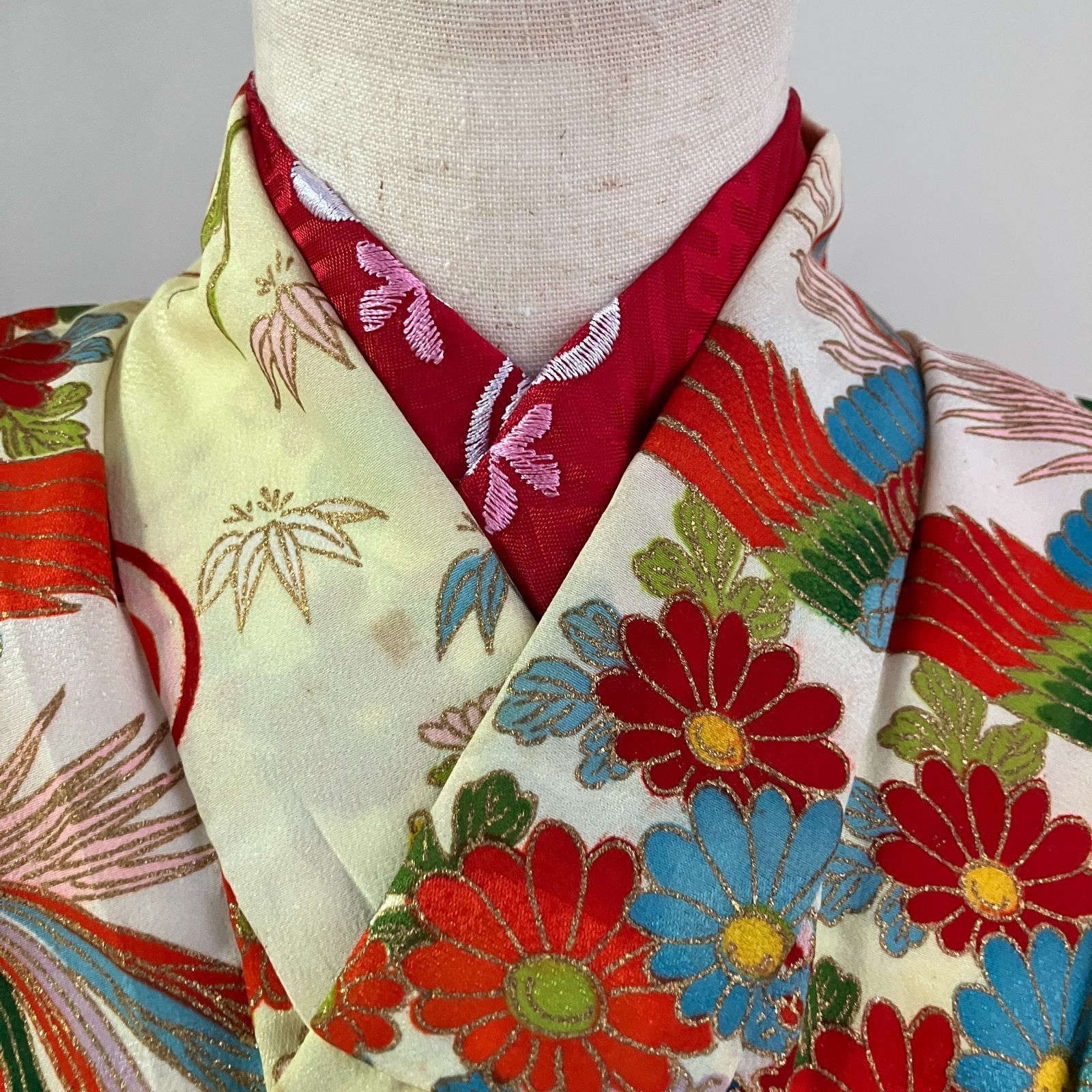 帯揚げ帯締め付き ビンテージ