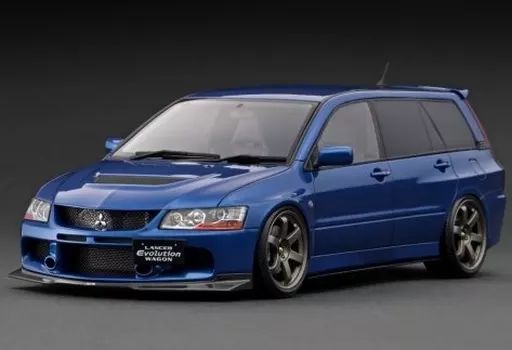 ミニカー 1/18 Mitsubishi Lancer Evolution Wagon CT9W(ブルー) [IG2772]
